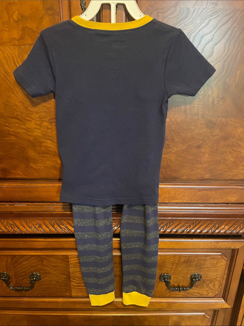 Carter's Star Wars Glow in the Dark Stormtrooper Kids Pajama Set Size 5 - Picture 3 of 6